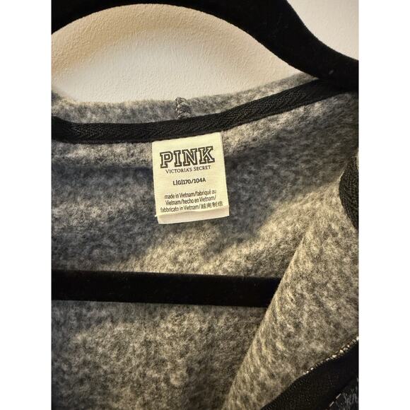 PINK Victoria’s Secret — Sweater Knit Zip Hoodie. Size L - Picture 4 of 7